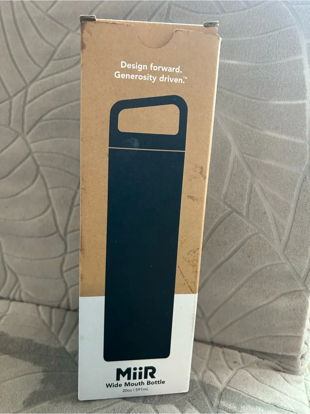 MiiR Wide Mouth Bottle - Black (20 oz)